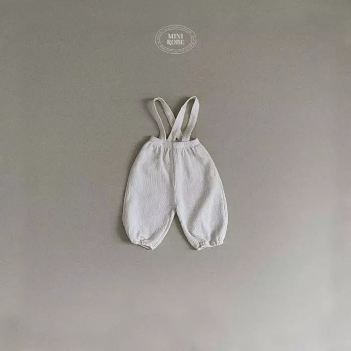 Mini Robe - Korean Baby Fashion - #babyoninstagram - Bread Dungarees - 3