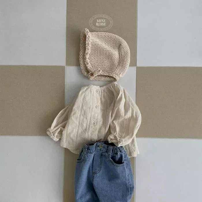Mini Robe - Korean Baby Fashion - #babyoninstagram - Rolling Bonnet 1~3y - 3