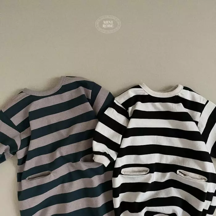 Mini Robe - Korean Baby Fashion - #babyoninstagram - Denggang Bodysuit - 11