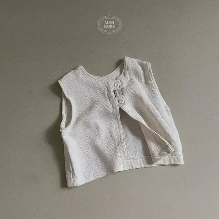 Mini Robe - Korean Baby Fashion - #babyoninstagram - Dudu Vest - 5