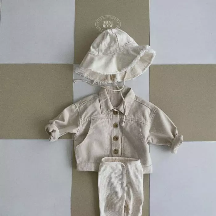 Mini Robe - Korean Baby Fashion - #babyootd - Paul Bucket Hat - 8