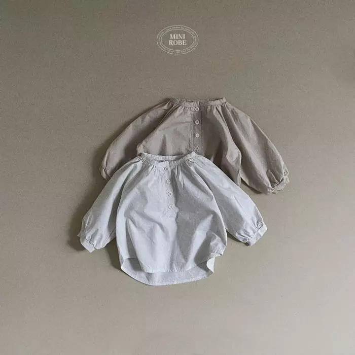 Mini Robe - Korean Baby Fashion - #babyoutfit - Wave Blouse - 7