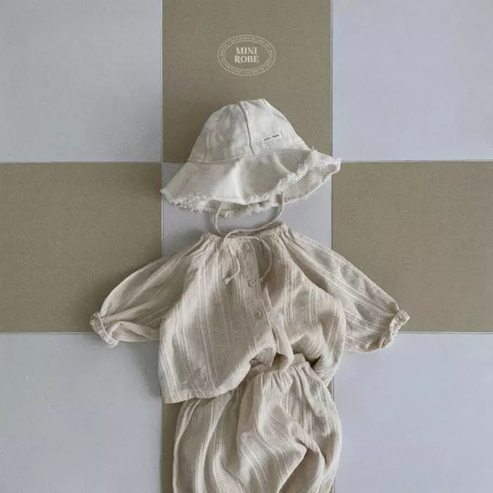 Mini Robe - Korean Baby Fashion - #babyoutfit - Pumpkin Shirring Pants - 6