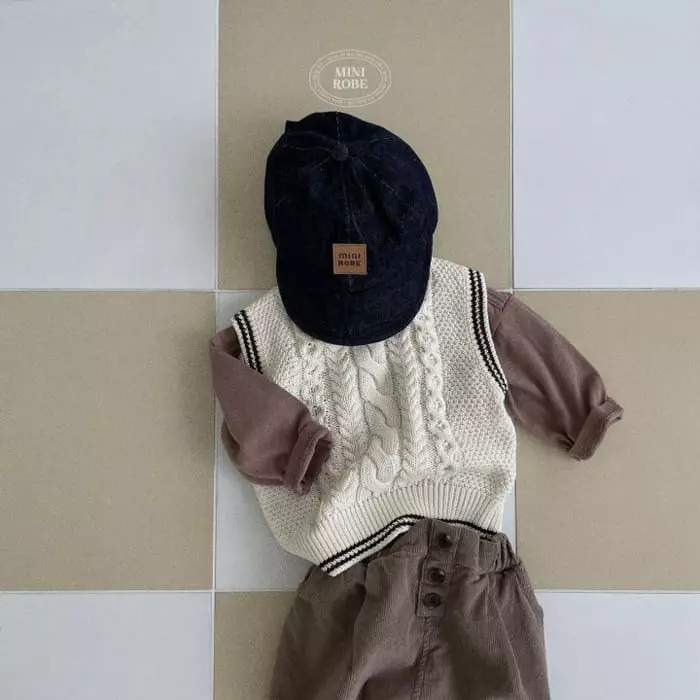 Mini Robe - Korean Baby Fashion - #babyoutfit - Mini Ball Cap 1~3y - 4