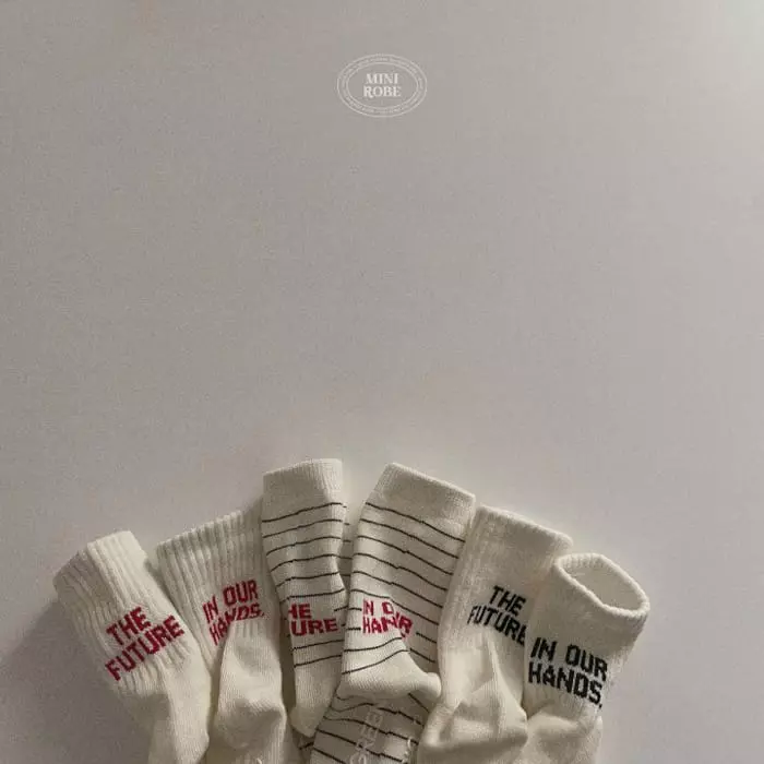 Mini Robe - Korean Baby Fashion - #babyoutfit - Future Socks 1~3y