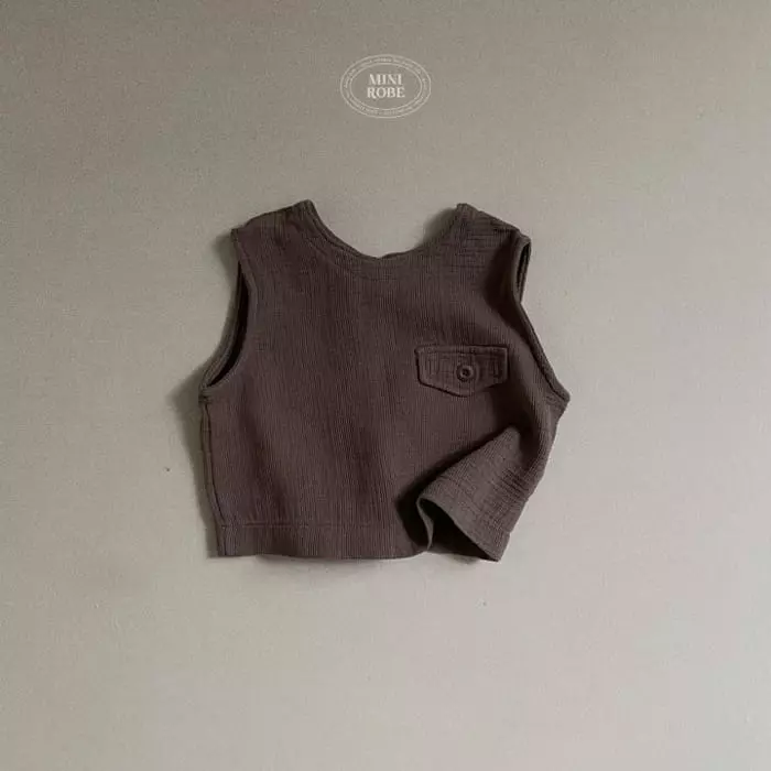 Mini Robe - Korean Baby Fashion - #babyoutfit - Dudu Vest - 8