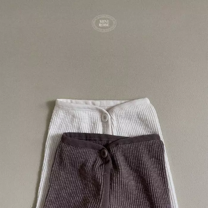 Mini Robe - Korean Baby Fashion - #babyootd - Knit Leggings - 4