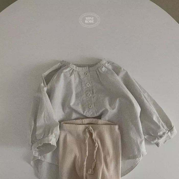 Mini Robe - Korean Baby Fashion - #babywear - Rib Leggings - 12