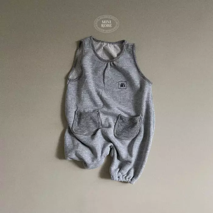 Mini Robe - Korean Baby Fashion - #babywear - Caramel Bodysuit - 8