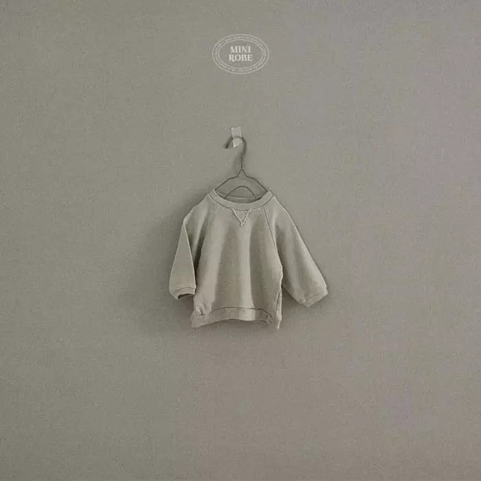 Mini Robe - Korean Baby Fashion - #onlinebabyboutique - Alrio Sweatshirt - 3