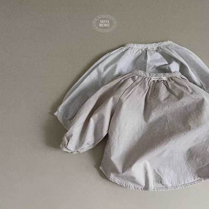 Mini Robe - Korean Baby Fashion - #onlinebabyboutique - Wave Blouse - 9