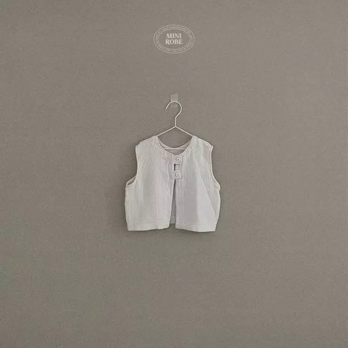 Mini Robe - Korean Baby Fashion - #onlinebabyboutique - Dudu Vest - 10