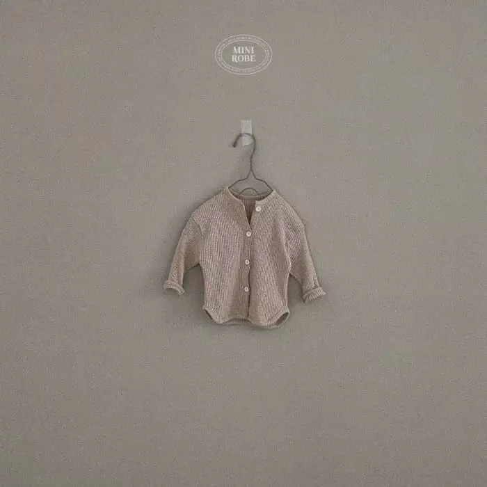 Mini Robe - Korean Baby Fashion - #onlinebabyshop - Masion Cardigan - 5