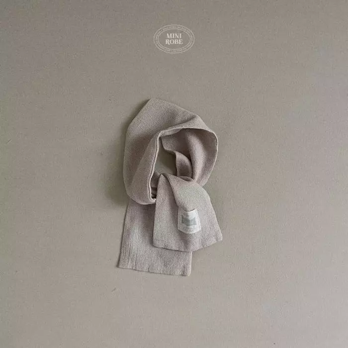 Mini Robe - Korean Baby Fashion - #onlinebabyshop - Waffle Muuffler - 2
