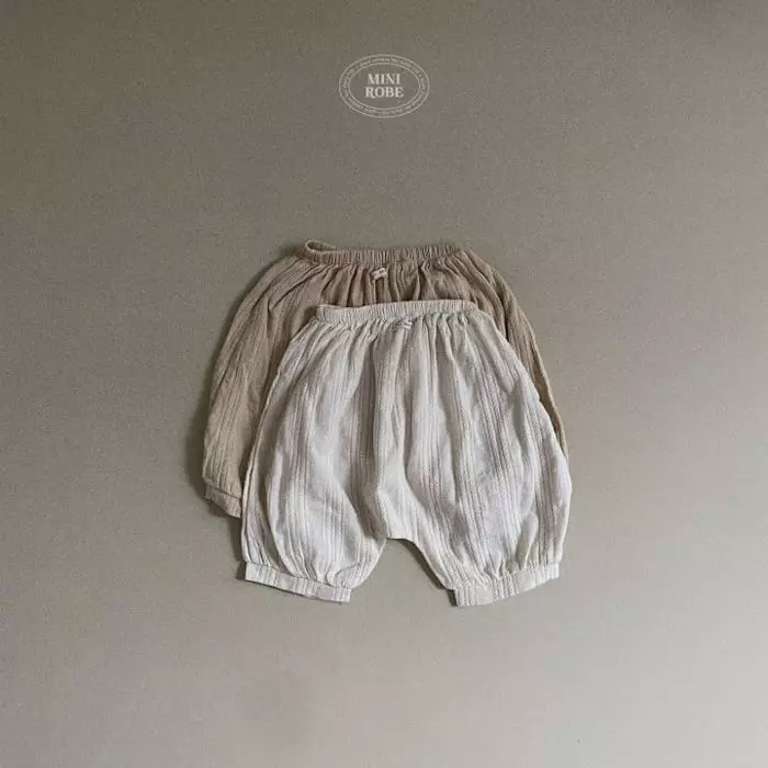 Mini Robe - Korean Baby Fashion - #onlinebabyshop - Pumpkin Shirring Pants - 10