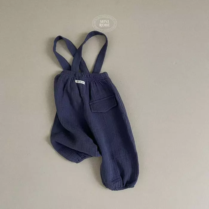 Mini Robe - Korean Baby Fashion - #onlinebabyshop - Bread Dungarees - 9