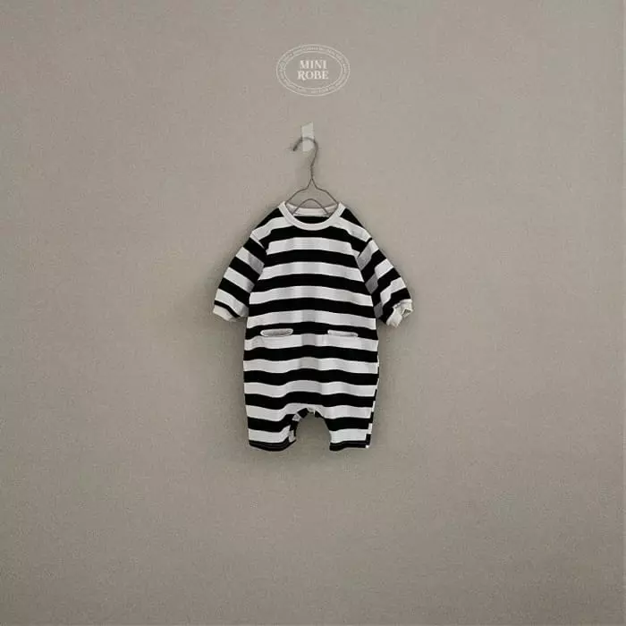 Mini Robe - Korean Baby Fashion - #onlinebabyshop - Denggang Bodysuit - 2