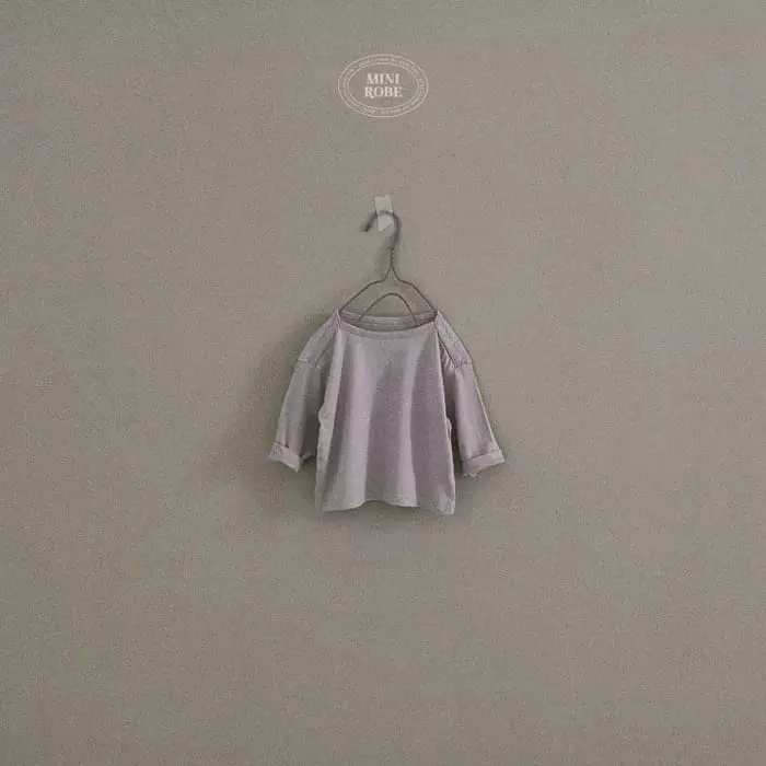 Mini Robe - Korean Baby Fashion - #smilingbaby - Peach Piping Tee - 2