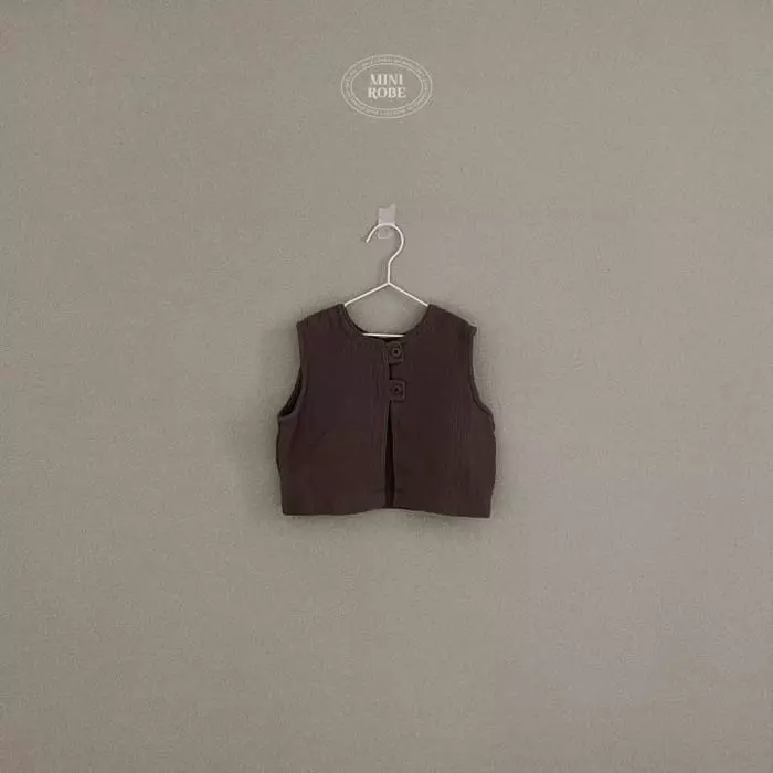 Mini Robe - Korean Baby Fashion - #smilingbaby - Dudu Vest - 12