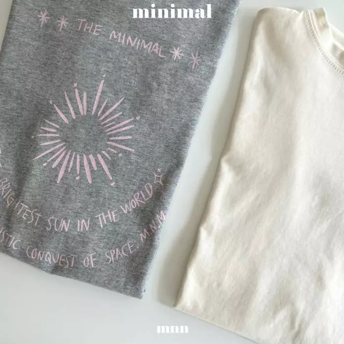 Minimal - Korean Children Fashion - #Kfashion4kids - Drawing Tee - 3