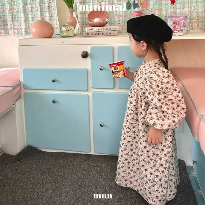 Minimal - Korean Children Fashion - #Kfashion4kids - Puff One-piece - 9