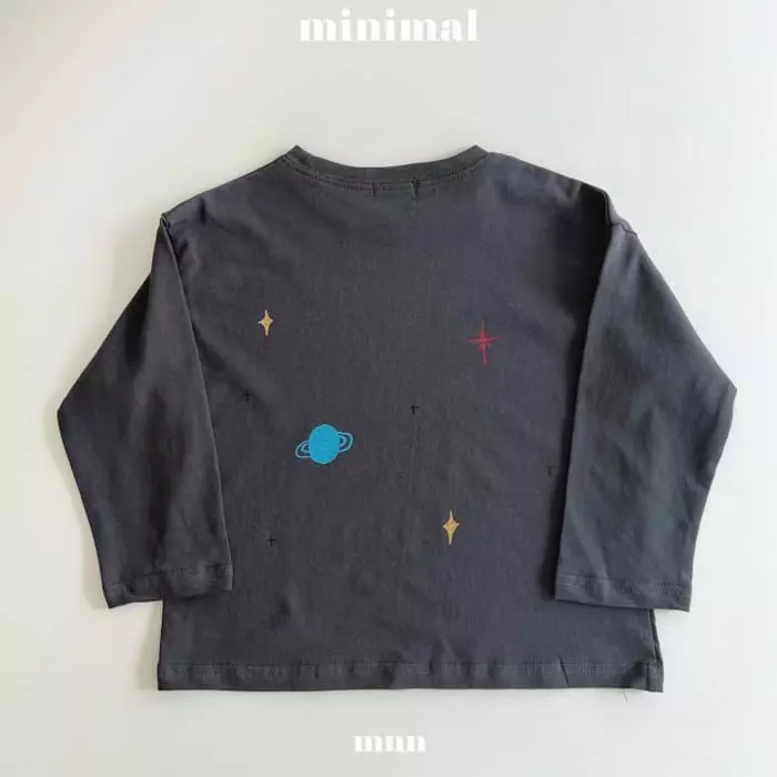 Minimal - Korean Children Fashion - #stylishchildhood - Space Tee - 4