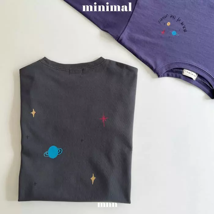 Minimal - Korean Children Fashion - #childrensboutique - Space Tee - 5