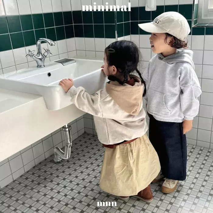 Minimal - Korean Children Fashion - #childofig - Two Tone Sweatshirt - 4
