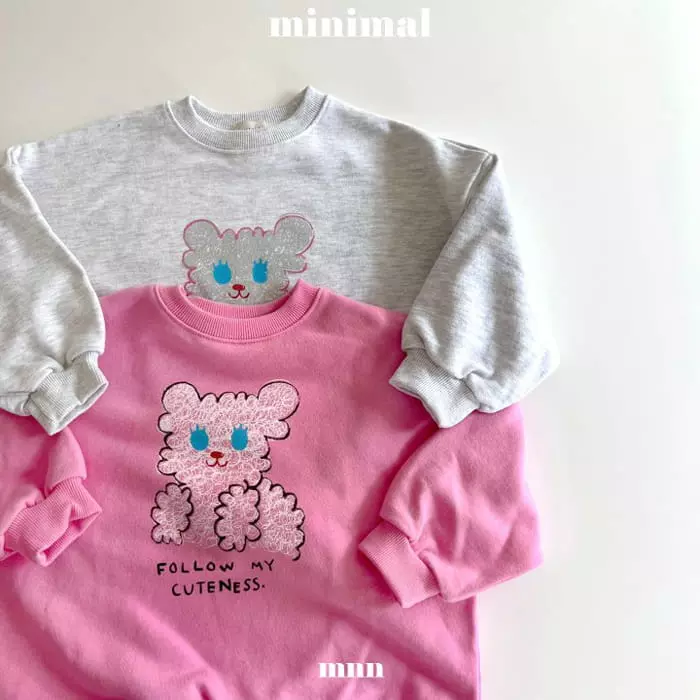 Minimal - Korean Children Fashion - #kidsshorts - Puppy Sweatshirt - 3