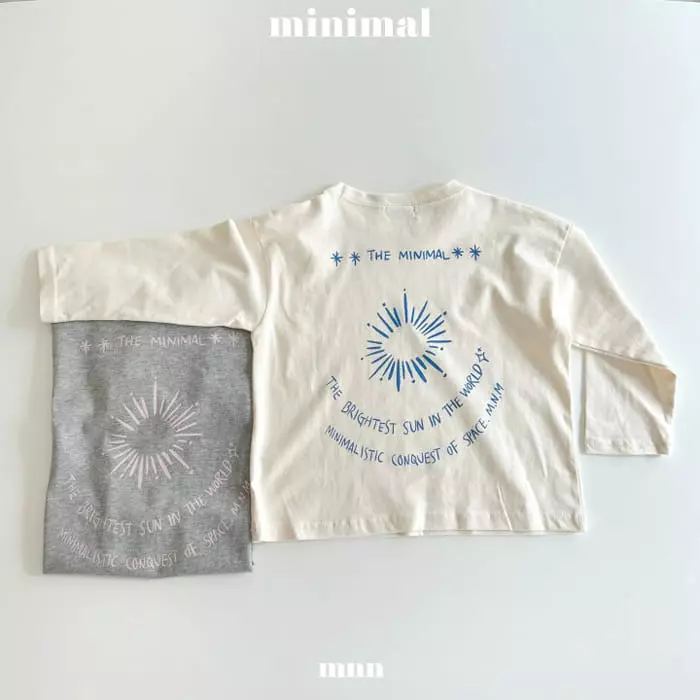 Minimal - Korean Children Fashion - #kidsstore - Drawing Tee