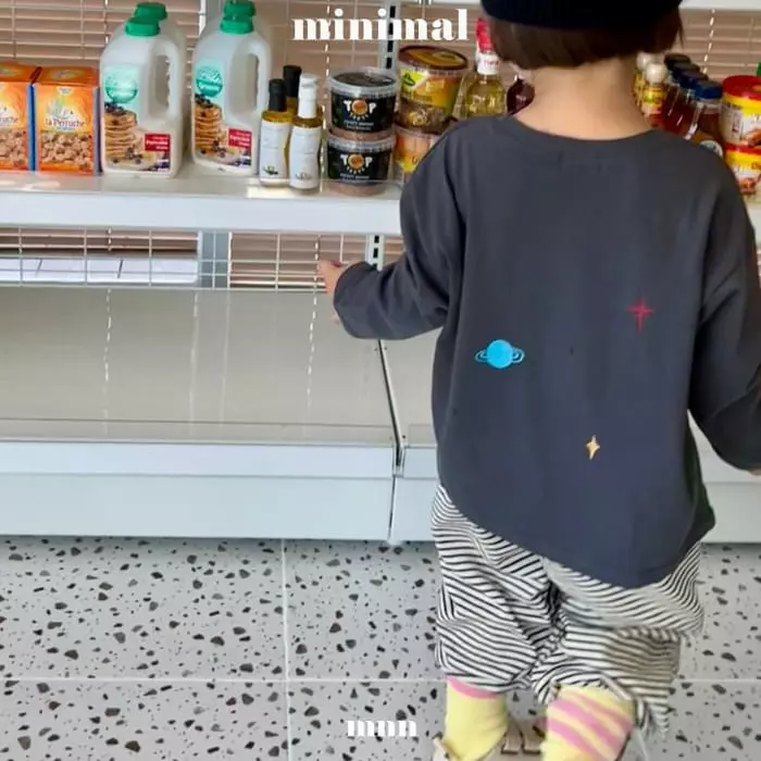 Minimal - Korean Children Fashion - #kidzfashiontrend - Space Tee - 11