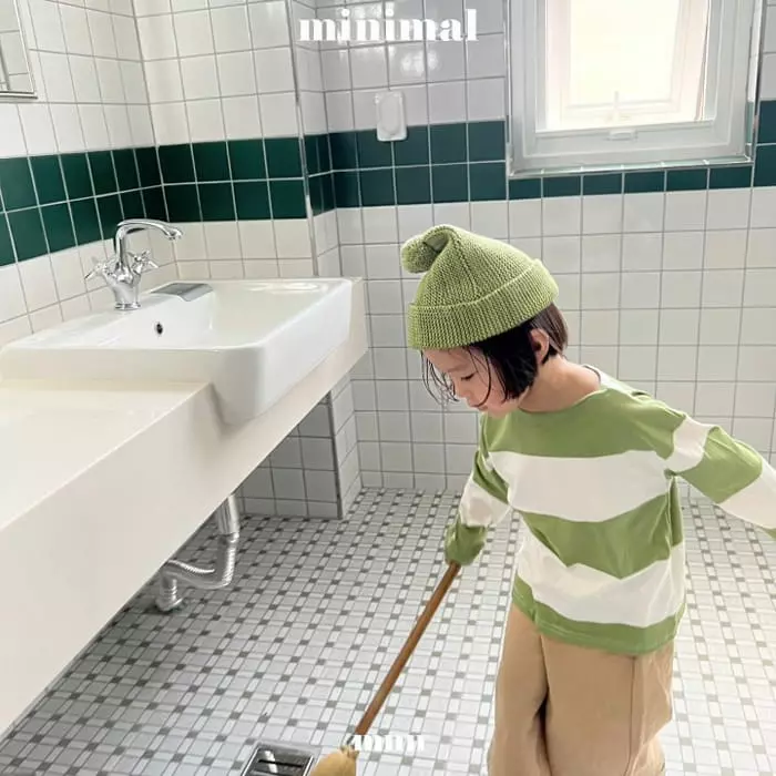 Minimal - Korean Children Fashion - #littlefashionista - Patch Stripes Tee - 11