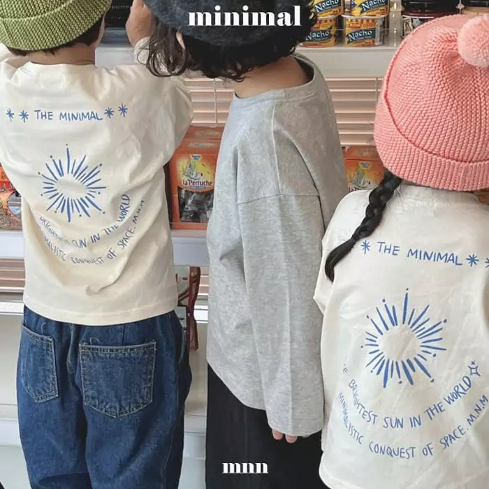 Minimal - Korean Children Fashion - #prettylittlegirls - Drawing Tee - 7