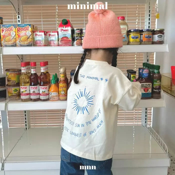 Minimal - Korean Children Fashion - #stylishchildhood - Drawing Tee - 10