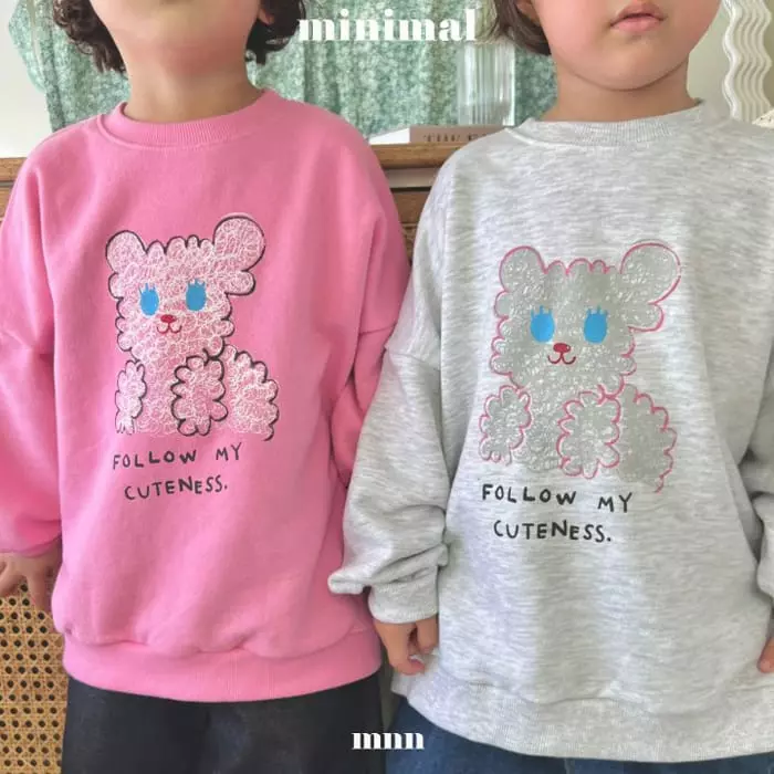 Minimal - Korean Children Fashion - #todddlerfashion - Puppy Sweatshirt - 11