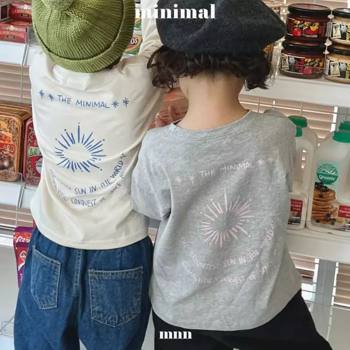 Minimal - Korean Children Fashion - #toddlerclothing - Drawing Tee - 9