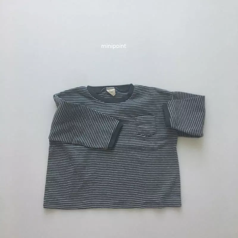 Minipoint - Korean Children Fashion - #Kfashion4kids - Small Pocket Tee