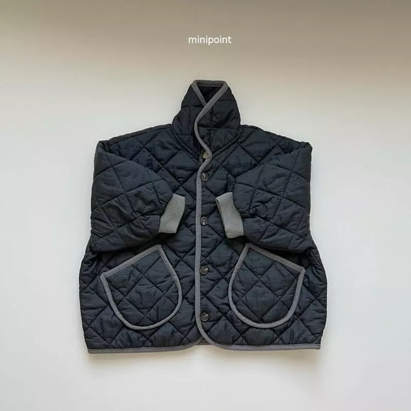 Minipoint - Korean Children Fashion - #kidsshorts - Circle Jacket - 2