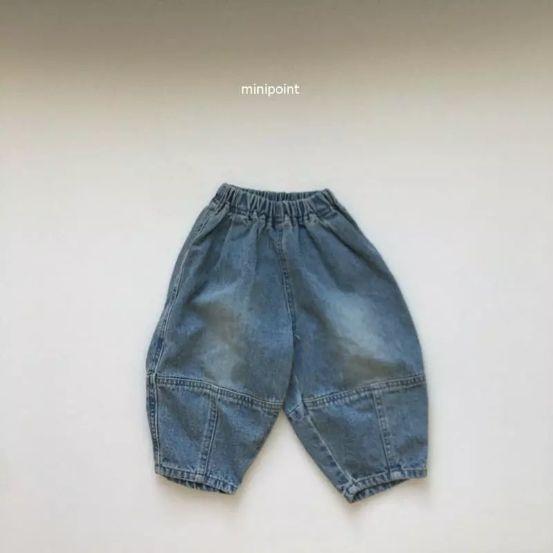 Minipoint - Korean Children Fashion - #kidsshorts - Denim Jumper
