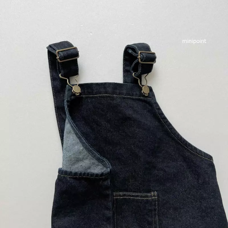 Minipoint - Korean Children Fashion - #kidzfashiontrend - Mini Dungarees Skirt - 3