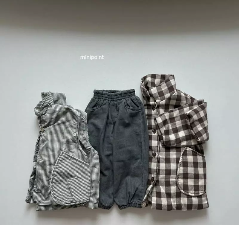 Minipoint - Korean Children Fashion - #kidzfashiontrend - Melan Denim Jeans - 2