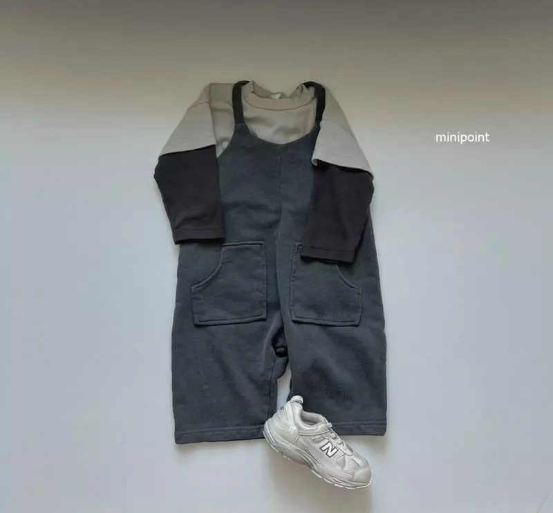 Minipoint - Korean Children Fashion - #littlefashionista - Overalls - 3