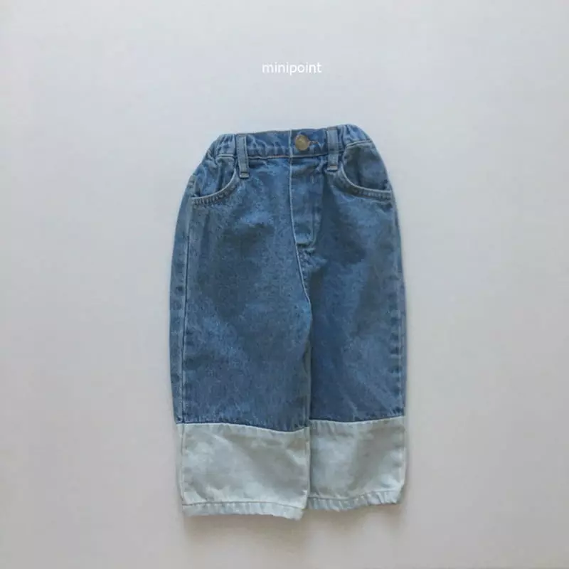 Minipoint - Korean Children Fashion - #minifashionista - Two Block Pants - 2