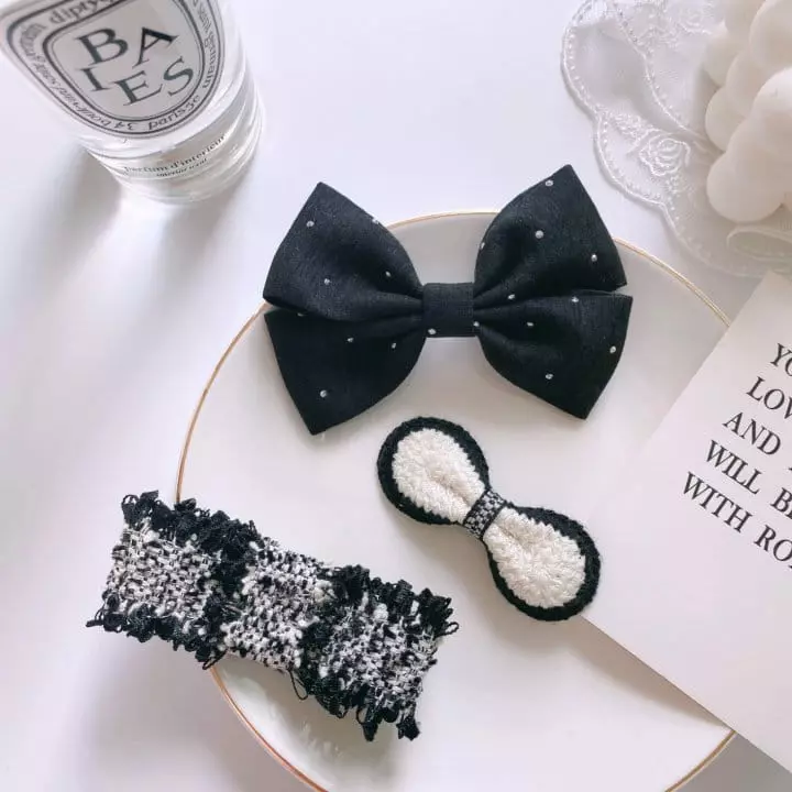 Mins - Korean Children Fashion - #childofig - Hetige Hairpin Set - 4