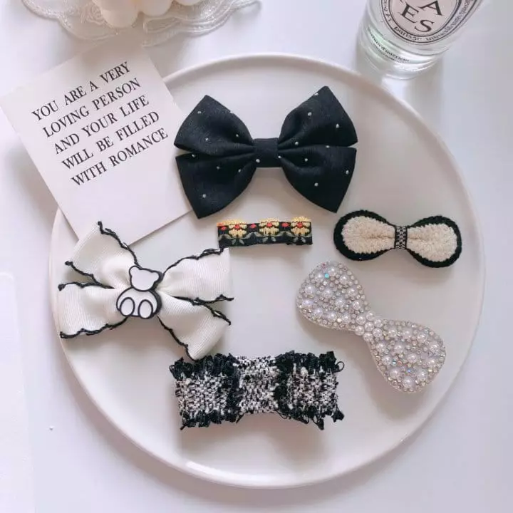 Mins - Korean Children Fashion - #designkidswear - Hetige Hairpin Set - 6