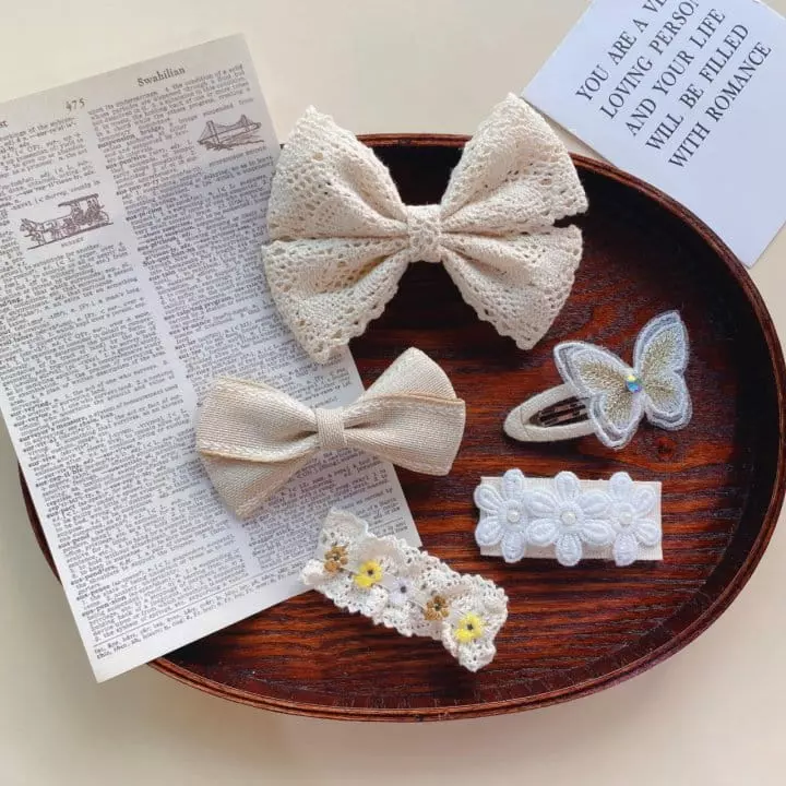 Mins - Korean Children Fashion - #fashionkids - Irin Hairpin Set