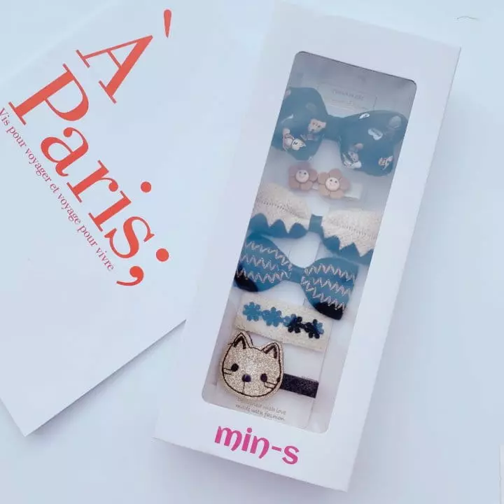 Mins - Korean Children Fashion - #littlefashionista - Kniting Hairpin Set