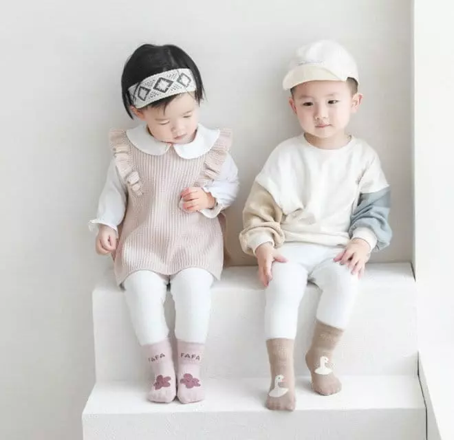 Miso - Korean Baby Fashion - #babyclothing - Tini Socks - 4