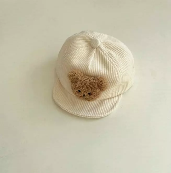 Miso - Korean Baby Fashion - #babyootd - Bear Rib Hat