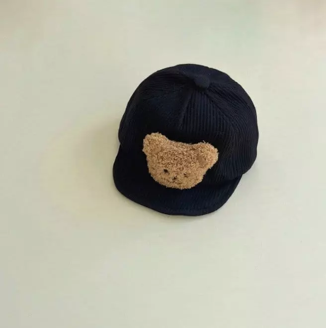 Miso - Korean Baby Fashion - #babyoutfit - Bear Rib Hat - 3